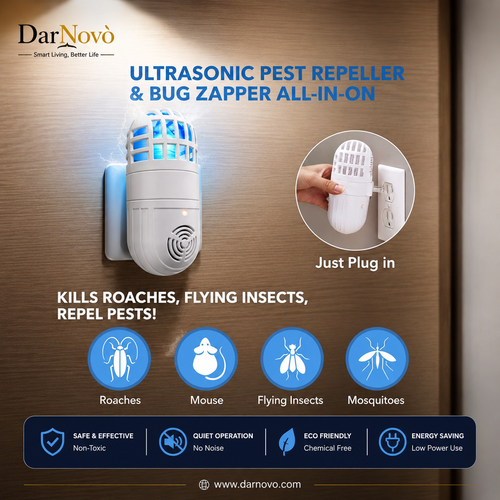 Electric LED Mosquito Killer Lamp UAE | Indoor Bug Zapper | DarNovo