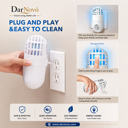 Electric LED Mosquito Killer Lamp | Indoor Bug Zapper