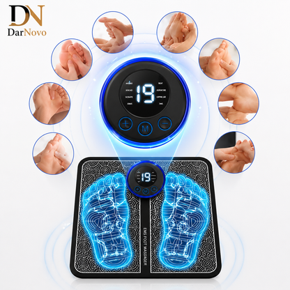 EMS Foot Massager Mat - Electric Portable Foot & Ankle Massager