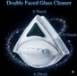 2-Sided Magnetic Glass Cleaner – Tool for High Rise & Home