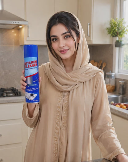 Kitchen Cleaner Spray - Heavy Duty Degreaser & Grime Remover